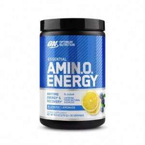 Optimum Nutrition ESSENTIAL AMIN.O. ENERGY® Blueberry Lemonade 0.6 lb (30 Servings) Slovenija | QRA-082546