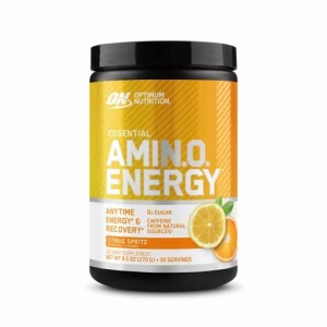 Optimum Nutrition ESSENTIAL AMIN.O. ENERGY® Citrus Spritz 0.6 lb (30 Servings) Slovenija | JQI-543182