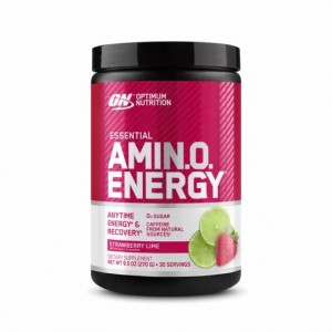 Optimum Nutrition ESSENTIAL AMIN.O. ENERGY® Strawberry Lime 0.6 lb (30 Servings) Slovenija | JDS-607824