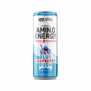 Optimum Nutrition ESSENTIAL AMIN.O. ENERGY+ Electrolytes Sparkling *new* Blue Raspberry Rush 355ml * 12 Cans (12 Servings) Slovenija | CIV-820549