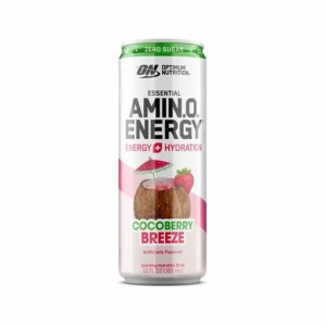 Optimum Nutrition ESSENTIAL AMIN.O. ENERGY+ Electrolytes Sparkling *new* Cocoberry Breeze 355ml * 12 Cans (12 Servings) Slovenija | PQU-628103