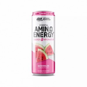 Optimum Nutrition ESSENTIAL AMIN.O. ENERGY+ Electrolytes Sparkling Watermelon 355ml * 12 Cans (12 Servings) Slovenija | ELO-029635