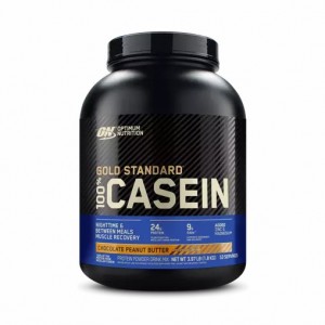 Optimum Nutrition GOLD STANDARD® 100% Casein Chocolate Peanut Butter 4 lb (53 Servings) Slovenija | JYM-537180