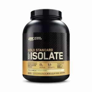 Optimum Nutrition GOLD STANDARD® 100% Isolate Rich Vanilla 2.91 lb (44 Servings) Slovenija | ABS-635789