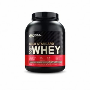 Optimum Nutrition GOLD STANDARD 100% WHEY™ Chocolate Coconut 5 lb (71 Servings) Slovenija | RNB-517860