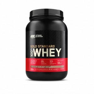 Optimum Nutrition GOLD STANDARD 100% WHEY™ Chocolate Hazelnut 2 lb (27 Servings) Slovenija | OKY-605934