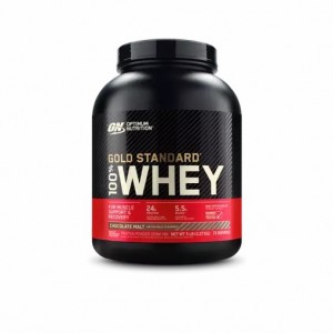 Optimum Nutrition GOLD STANDARD 100% WHEY™ Chocolate Malt 5 lb (73 Servings) Slovenija | PAH-769403