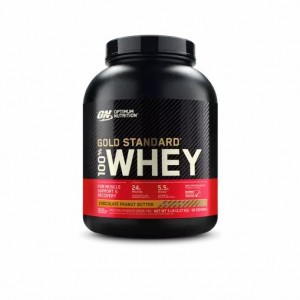 Optimum Nutrition GOLD STANDARD 100% WHEY™ Chocolate Peanut Butter 5 lb (68 Servings) Slovenija | DHJ-920187