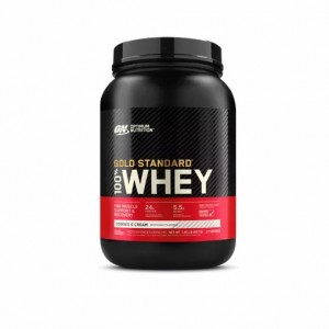 Optimum Nutrition GOLD STANDARD 100% WHEY™ Cookies & Cream 2 lb (27 Servings) Slovenija | HRI-698312