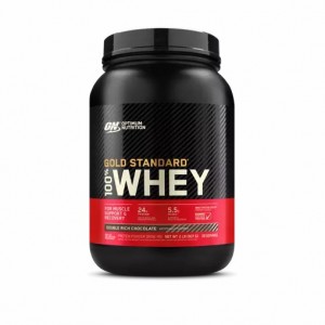 Optimum Nutrition GOLD STANDARD 100% WHEY™ Double Rich Chocolate 2 lb (29 Servings) Slovenija | LNZ-746801