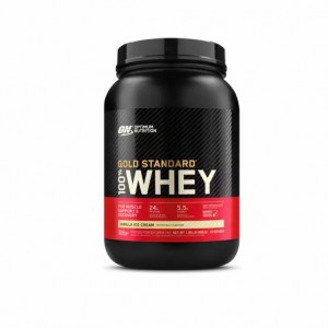 Optimum Nutrition GOLD STANDARD 100% WHEY™ Vanilla Ice Cream 2 lb (29 Servings) Slovenija | DFO-865902