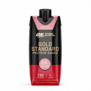 Optimum Nutrition GOLD STANDARD® Ready To Drink Protein Shake *new* Strawberry 12 Cartons (12 Servings) Slovenija | OXP-359271