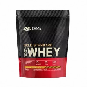 Optimum Nutrition Gold Standard 100% Whey Protein Powder Chocolate Peanut Butter 480 grams (15 Servings) Slovenija | BVS-304825