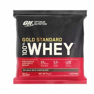 Optimum Nutrition Gold Standard 100% Whey Powder Sachets Double Rich Chocolate 1 sachet (31 grams) Slovenija | ROX-743089