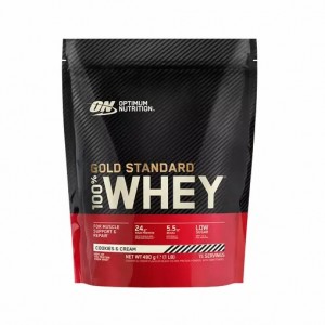 Optimum Nutrition Gold Standard 100% Whey Protein Powder Cookies & Cream 480 grams (15 Servings) Slovenija | IPV-247096