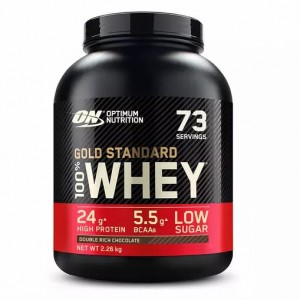 Optimum Nutrition Gold Standard 100% Whey Protein Powder Double Rich Chocolate 2.26 kg (76 Servings) Slovenija | WLS-451902