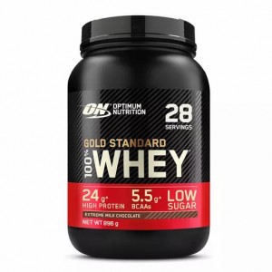 Optimum Nutrition Gold Standard 100% Whey Protein Powder Extreme Milk Chocolate 896 grams (28 Servings) Slovenija | PGE-680529