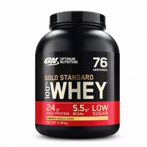 Optimum Nutrition Gold Standard 100% Whey Protein Powder French Vanilla 2.28 kg (76 Servings) Slovenija | MWV-476830