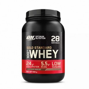 Optimum Nutrition Gold Standard 100% Whey Protein Powder Chocolate Hazelnut 896 grams (28 Servings) Slovenija | IHL-071923