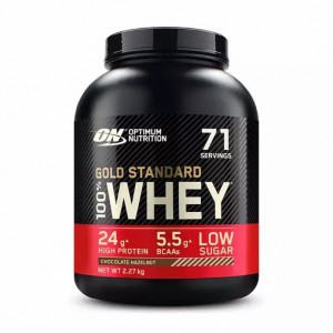 Optimum Nutrition Gold Standard 100% Whey Protein Powder Chocolate Hazelnut 2.27 kg (71 Servings) Slovenija | NAE-418653