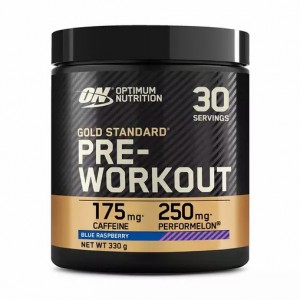 Optimum Nutrition Gold Standard Pre-Workout Blue Raspberry 330 grams (30 Servings) Slovenija | TMO-498013