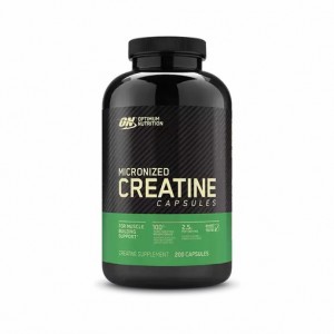 Optimum Nutrition Micronized Creatine Capsules 200 Capsules (100 Servings) Slovenija | TVK-390187