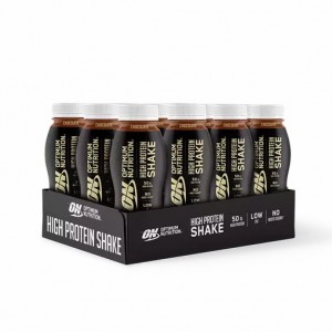 Optimum Nutrition Optimum Protein Shake Chocolate 6000 ml (12 bottles) Slovenija | HRL-249065