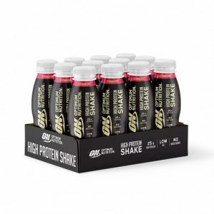 Optimum Nutrition Optimum Protein Shake Strawberry 3960 ml (12 bottles) Slovenija | WPJ-712098