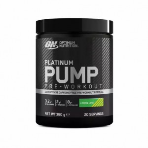 Optimum Nutrition Platinum Pump Pre-workout Lemon Lime 380 grams (20 Servings) Slovenija | NSO-150926