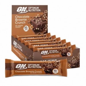 Optimum Nutrition Protein Bar Chocolate Brownie Crunch 650 grams (10 Bars) Slovenija | HLP-740391