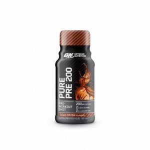 Optimum Nutrition Pure Pre 200 Pre-Workout Shot Cola 60ml (12 shots) Slovenija | JSA-510469