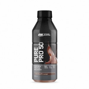 Optimum Nutrition Pure Pro 50 Chocolate 508ml (12 bottles) Slovenija | MRH-124075