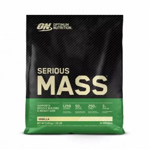 Optimum Nutrition Serious Mass Vanilla 5.45 kg (16 Servings) Slovenija | GBZ-035712