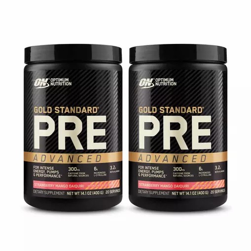 Optimum Nutrition 2x GOLD STANDARD® Pre Advanced (20 serv) Slovenija | AZG-369802