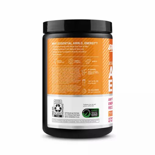 Optimum Nutrition ESSENTIAL AMIN.O. ENERGY® *new* Peach Mango Tango - Notify Me 0.6 lb - Notify me Slovenija | ALC-092136