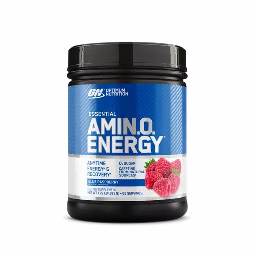 Optimum Nutrition ESSENTIAL AMIN.O. ENERGY® Blue Raspberry 1.29 lb (65 Servings) Slovenija | BDS-817460