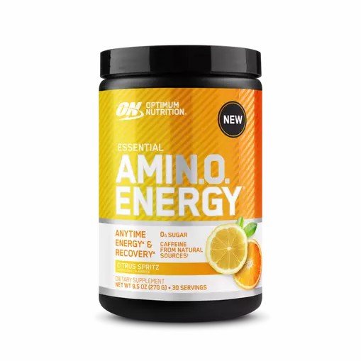 Optimum Nutrition ESSENTIAL AMIN.O. ENERGY® Citrus Spritz 0.6 lb (30 Servings) Slovenija | JQI-543182