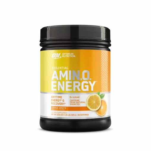 Optimum Nutrition ESSENTIAL AMIN.O. ENERGY® Citrus Spritz 1.29 lb (65 Servings) Slovenija | FNW-932804