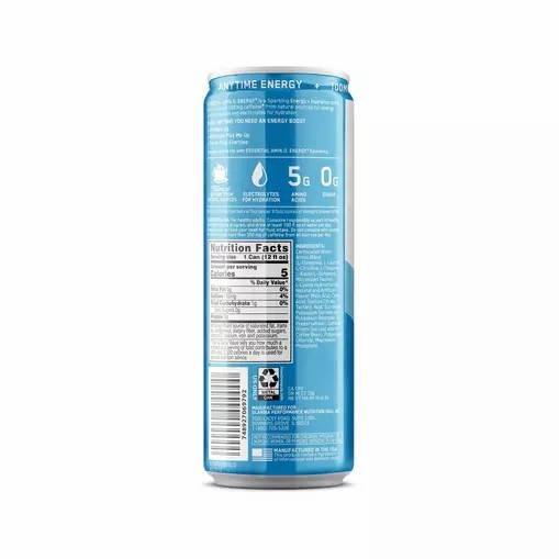 Optimum Nutrition ESSENTIAL AMIN.O. ENERGY+ Electrolytes Sparkling *new* Blue Raspberry Rush 355ml * 12 Cans (12 Servings) Slovenija | CIV-820549