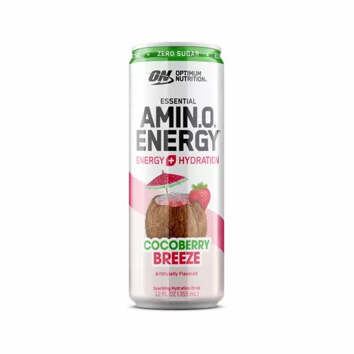 Optimum Nutrition ESSENTIAL AMIN.O. ENERGY+ Electrolytes Sparkling *new* Cocoberry Breeze 355ml * 12 Cans (12 Servings) Slovenija | PQU-628103