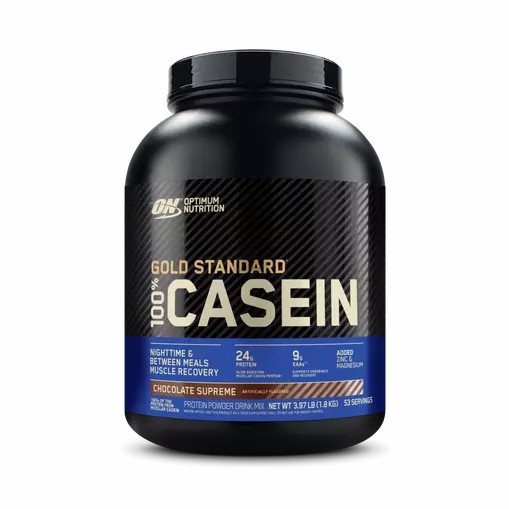 Optimum Nutrition GOLD STANDARD® 100% Casein Chocolate Supreme 4 lb (53 Servings) Slovenija | OFB-510748