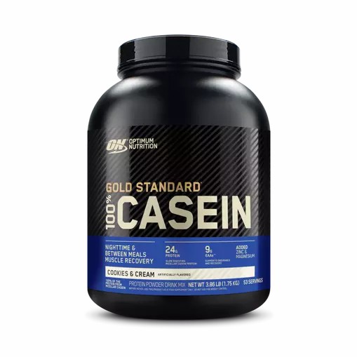 Optimum Nutrition GOLD STANDARD® 100% Casein Cookies & Cream 4 lb (53 Servings) Slovenija | VWY-127643