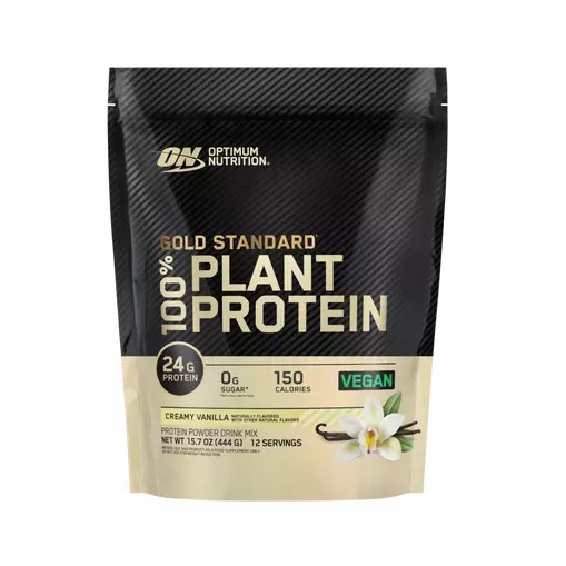 Optimum Nutrition GOLD STANDARD® 100% Plant Creamy Vanilla 0.98 lb (12 Servings) Slovenija | JNX-827309