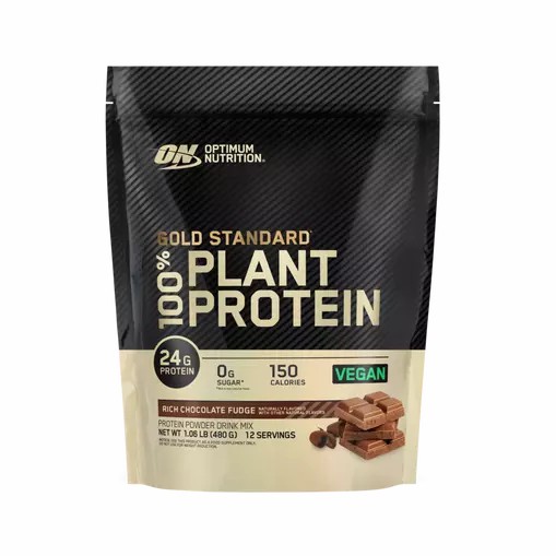 Optimum Nutrition GOLD STANDARD® 100% Plant Rich Chocolate Fudge 1.06 lb (12 Servings) Slovenija | OWM-839427