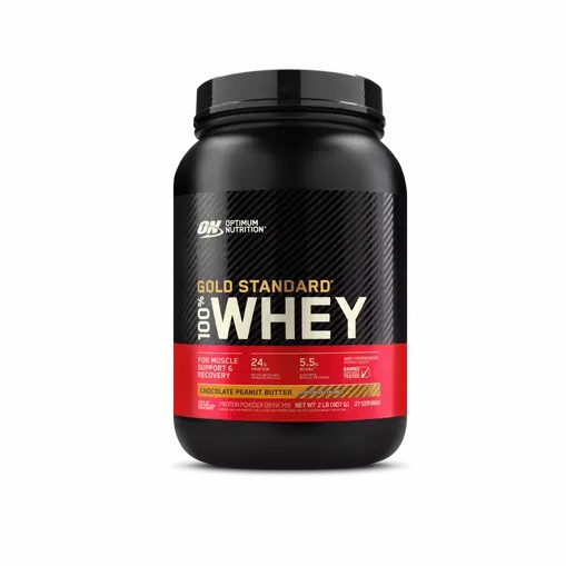 Optimum Nutrition GOLD STANDARD 100% WHEY™ Chocolate Peanut Butter 2 lb (27 Servings) Slovenija | WMU-471356