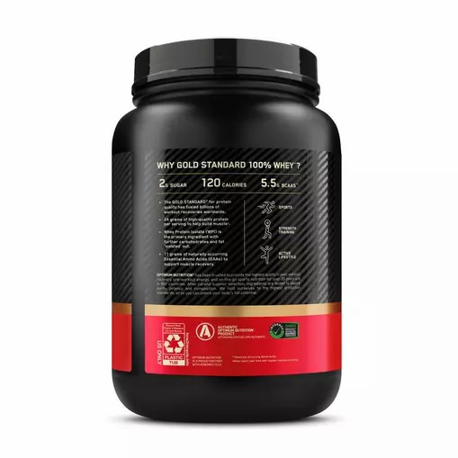 Optimum Nutrition GOLD STANDARD 100% WHEY™ Cinnamon Roll 1.5 lb (22 Servings) Slovenija | MIL-297540