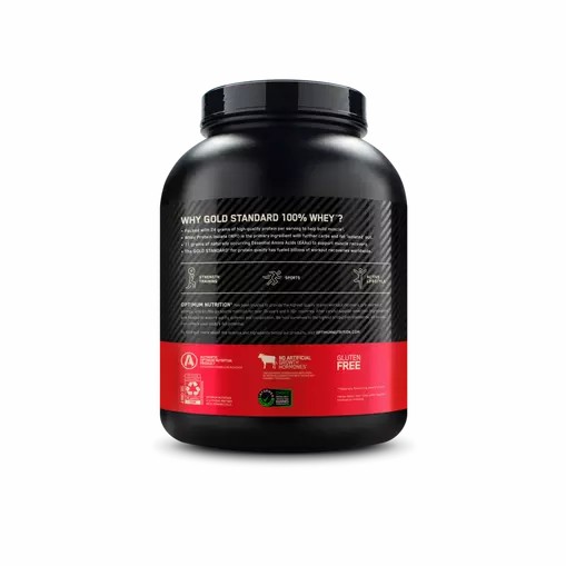 Optimum Nutrition GOLD STANDARD 100% WHEY™ Delicious Strawberry 5 lb (73 Servings) Slovenija | PXZ-254816