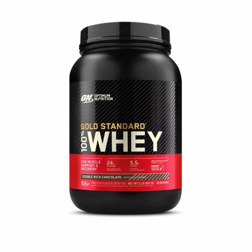 Optimum Nutrition GOLD STANDARD 100% WHEY™ Double Rich Chocolate 2 lb (29 Servings) Slovenija | LNZ-746801