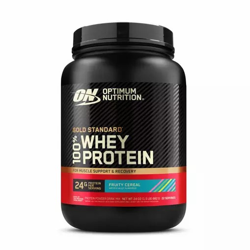 Optimum Nutrition GOLD STANDARD 100% WHEY™ Fruity Cereal 1.5 lb (22 Servings) Slovenija | TYZ-749318