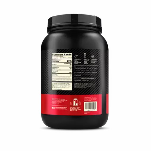 Optimum Nutrition GOLD STANDARD 100% WHEY™ Strawberries & Cream 2 lb (29 Servings) Slovenija | LVX-159062